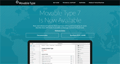 Desktop Screenshot of movabletype.com