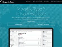 Tablet Screenshot of movabletype.com